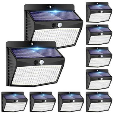 Imagem de Luzes solares de segurança com sensor de movimento externo Peasur 138 