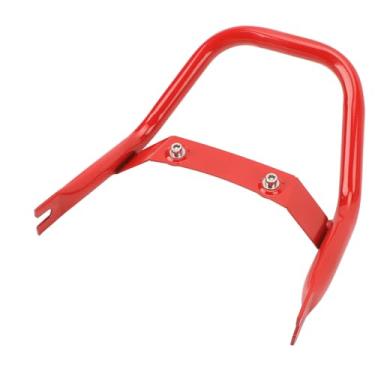 Imagem de Generic Barra de Apoio Traseira Motocicleta, Apoio de Braço do Trilho de Mão do Passageiro Anti Impacto para Macaco 125 2018 a 2023 (Vermelho)