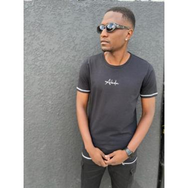 Imagem de Camiseta Abda Rubber Preto - ABDA CLOTHING, Preto, M