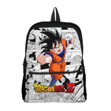 Imagem de Mochila com bolso Escolar Infantil Avulso Menino Dragon Ball - Use Thu