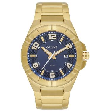 Imagem de Relógio Orient Masculino Ref: Mgss1271 D2kx Esportivo Dourado