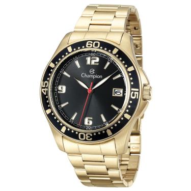 Imagem de Relógio Champion Masculino Ref: Ca31248u Casual Aço Dourado