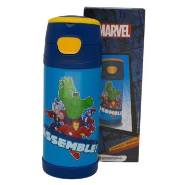 Imagem de Garrafa Térmica Infantil Top Handle 350ML AVENGERS-Unissex