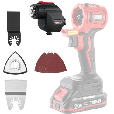 Imagem de TEENO Acessório de ferramenta oscilante com lâmina de corte de madeira + metal