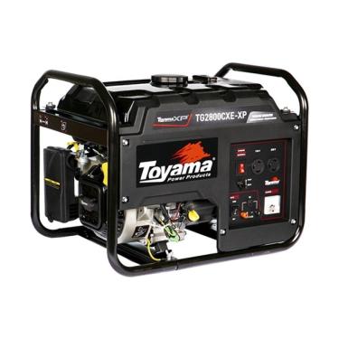 Imagem de GERADOR TOYAMA A GASOLINA TG2800CXE, MONOFASICO, 115/230V, 60HZ, 2.5KW, PART ELETRICA/MANUAL