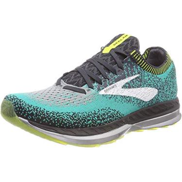 Imagem de Brooks Bedlam Tênis de corrida masculino, Multicolorido, preto, azul-petróleo, vida noturna 025, 39