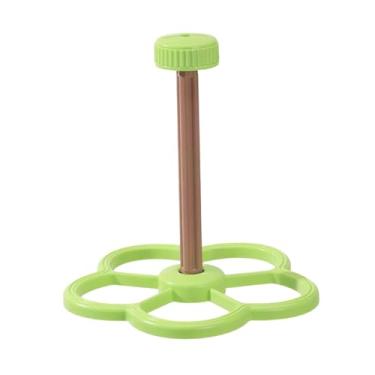Imagem de WeiLaiKeQi Brinquedo para pássaros, brinquedo interativo giratório para pássaros, moinho de vento para periquitos, calopsitas de janela, Verde
