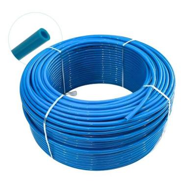 Imagem de Rolo De 50 Metros Mangueira Flexível Pu 08mm Ar Comprimido - DIST.COMP