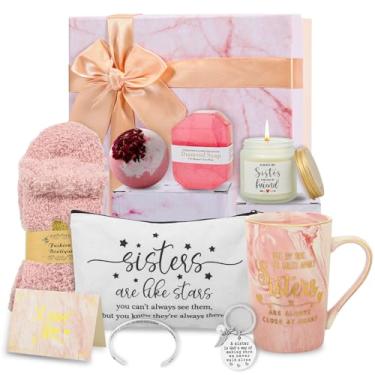 Imagem de Generic Presentes para Irmãs Da Irmã Presentes de Dia Das Mães para Irmã Aniversário Presente para Irmãs Da Irmã Irmão Mais Novo/Irmã Mais Velha Presentes para Irmãs Da Alma Cestas de Presentes de Nat