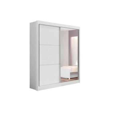 Imagem de Guarda Roupa Casal Athenas 2 Portas 3 Gavetas com Espelho com pés - D'