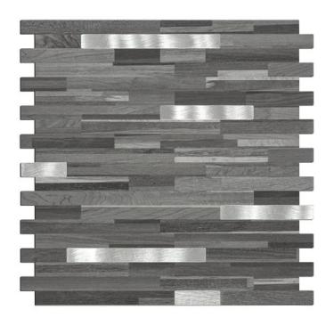Imagem de Azulejo de parede de PVC Peel and Stick Backsplash Midcard 10 folhas