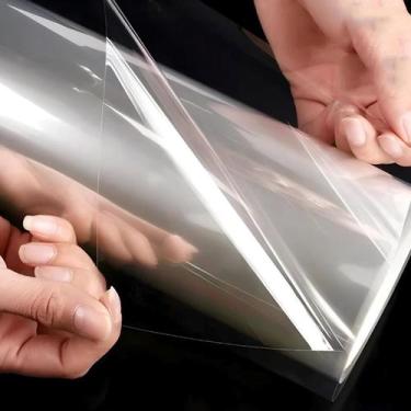 Imagem de Vinil Adesivo Transparente Envelopamento Móveis 2m x 50cm - BG Adesivo