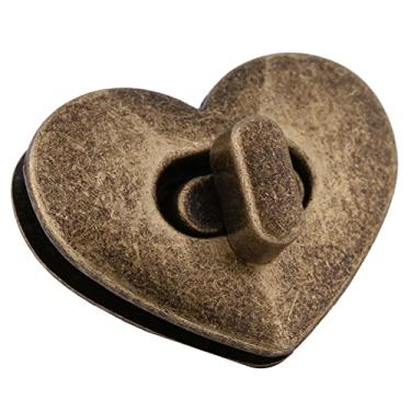 Imagem de RiToEasysports Blocos de Coração de Metal clássicos: Equipamento de Bolsa Funcional, 5 Jogos Em 2 Cores (Latão Antigo)