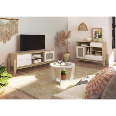 Imagem de Conjunto Sala de Estar: Buffet + Rack + Mesa de Centro