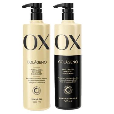 Imagem de Kit Ox Colágeno Shampoo E Condicionador 500ml cada