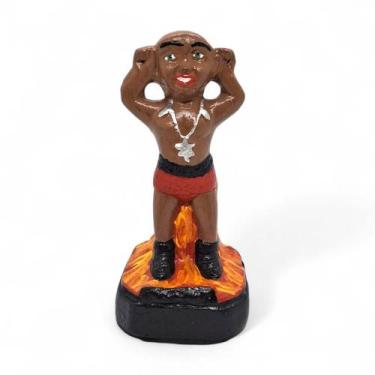 Imagem de Estátua Exu Mirim Orientação e Sabedoria Espiritual 12 cm - Emilson