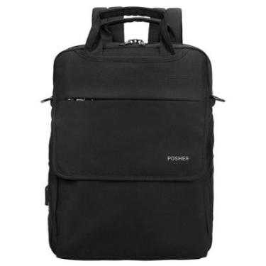 Imagem de Mochila Vanguard 3 em 1 Executiva Antifurto para Notebook 15.6" - Posher-Unissex