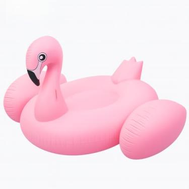 Imagem de Boia Inflável Gigante Cisne Rosa 192x180x115cm Swan Float para Piscina Adultos e Adolescentes Resistente Divertida e Confortável Luma Festas