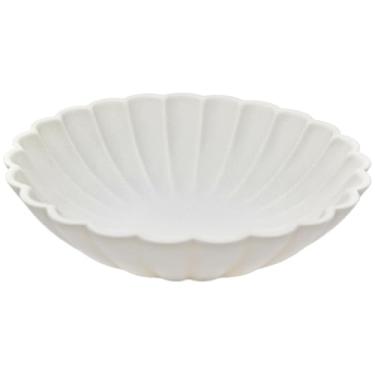 Imagem de Sayouart Tigela decorativa de vieiras inspiradas no oceano, decoração de casa de fruteira, bandeja de mesa de café, decoração de entrada, tigela de decoração antiderrapante feita à mão com charme