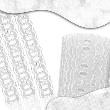 Imagem de Aviamento Passafita, NYBC, 13,7 m x 25 mm, Branco, Modelo 2