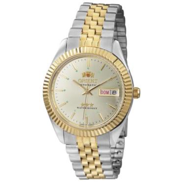 Imagem de Relógio Orient Masculino Automático Dourado E Prata 469Ed1F