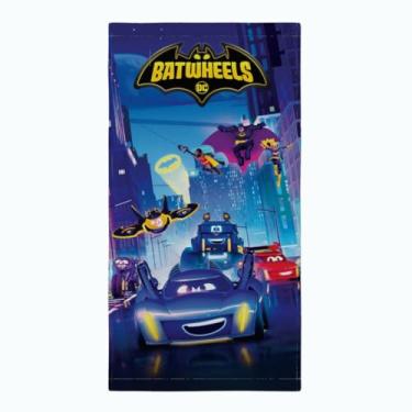 Imagem de Franco Batwheels Kids Toalha de banho/piscina/praia super macia, 147 cm x 71 cm, (produto oficial licenciado)