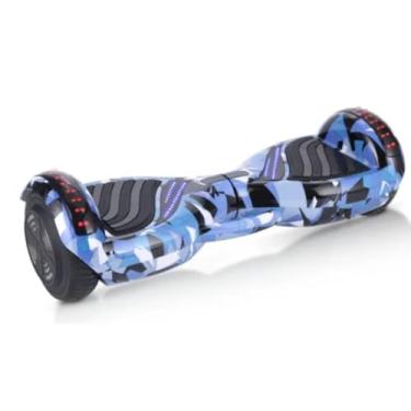 Imagem de Hoverboard Baka Sport 6,5" Skate Elétrico com Bluetooth e Caixa de Som-AZULCAM