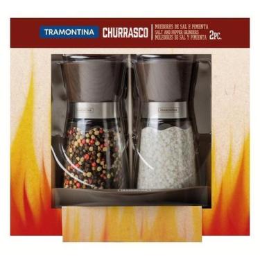 Imagem de Faqueiro Premium 3 Peças + 1 Moedor Sal E Pimenta Tramontina