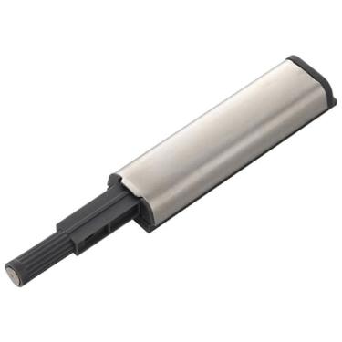 Imagem de Hardware para Abrir Gaveta com Push Trava de Porta Fecho Magnético Mola Armário Cozinha Gaveteiro Estante Armazenamento Vidro Suspenso - Criança Pet Redução Ruído Aço Inoxidável Premium ABS Design Inv