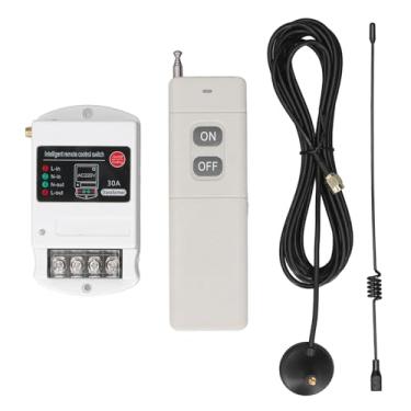 Imagem de Hilitand Interruptor Remoto Sem Fio para Porta de Garagem, Luz do Motor Bomba de água, 5000m, Longo Alcance, 360°, Controle Total (AC220V)