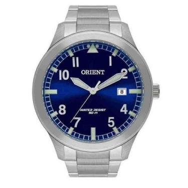 Imagem de Relógio Orient Prata Masculino MBSS1361 D2SX