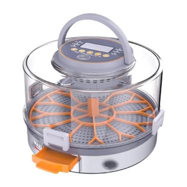 Imagem de Bothyi Incubadora de ovos para incubação de ovos, virador automático de ovos, controle de temperatura, máquina de incubação de aves, prática para pombos, para 12 Ovos