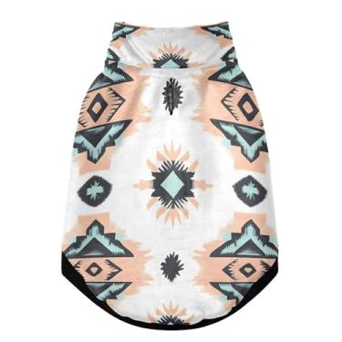 Imagem de SEHANY Casaco vintage Bohemia para cães pequenos, super quente, à prova de vento, jaqueta de inverno, macia, aconchegante para animais de estimação, moletom para clima frio na neve com furo na trela