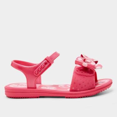 Imagem de Kit Sandália Infantil Grendene + Copo Disney Menina, Rosa, Pink, 31