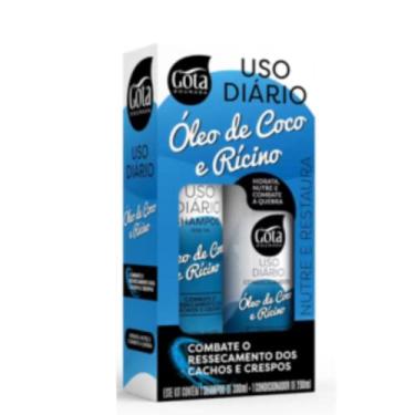 Imagem de Kit Shampoo 300Ml+Condicionador 200Ml G.Dou.Coco E Ric