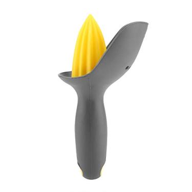 Imagem de ZAWELIYO Espremedor de Limão Durável Ergonômico para Laranja Limão, Fácil de Usar para Amantes de Utensílios de Cozinha, Feito de Material PP para Uso Doméstico (Preto Cinza)
