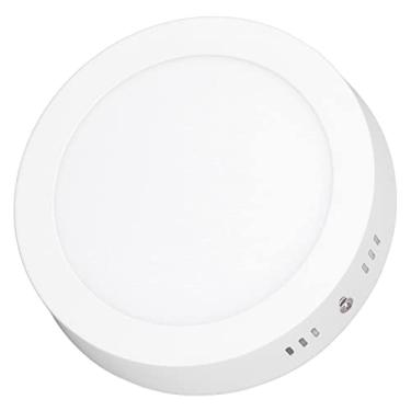 Imagem de Garosa Luz de Teto Led 12w Montagem Embutida Luminária Redonda Ultra Fina 6500k Luz do Dia para Cozinha Banheiro Escritório Alumínio Abs Iluminação Durável