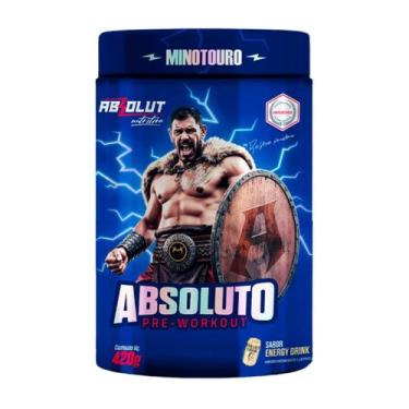 Imagem de Pré-Treino Absoluto Pote 420g Absolut Nutrition Energy Drink