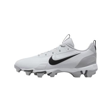 Imagem de Nike Chuteiras de beisebol Force Trout 9 Keystone (FB9728-004, platina pura/cinza lobo/preto/branco), Platina pura/cinza lobo/preto/branco, 47