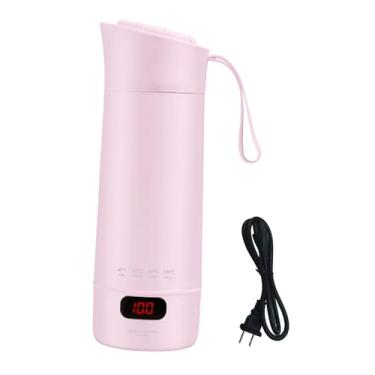 Imagem de Generic Chaleira Elétrica de Viagem, Chaleira Elétrica Pessoal, Caneca Térmica de Viagem, Mini Bule de Chá, Rosa