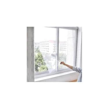 Imagem de Tela Mosquiteira de Poliéster, 125x205cm, 100g, Proteção contra Insetos para Janelas e Portas