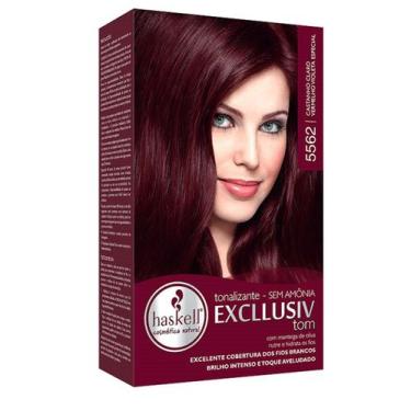 Imagem de Tonalizante Excllusiv Tom Haskell - Castanho Claro Vermelho Violeta Es