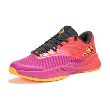 Imagem de Skechers Tênis masculino Basketball Skx Nexus, Vermelho/roxo, 44