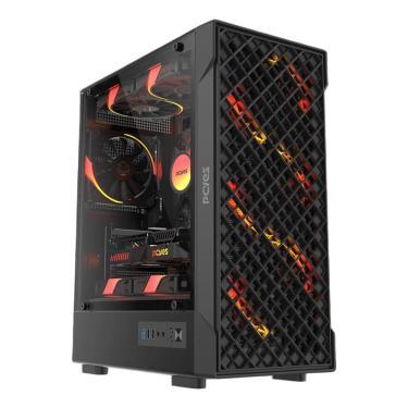 Imagem de Gabinete Gamer PCYES VELYR BLACK Vulcan - GVLYBV