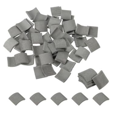 Imagem de PATIKIL Miniature Roof Tile, 50 Pcs Mini Grey Tiles Clay Roof Miniature Brick Dollhouse Roofing DIY Craft Accessories Building Supplies for Fake House Model Garden