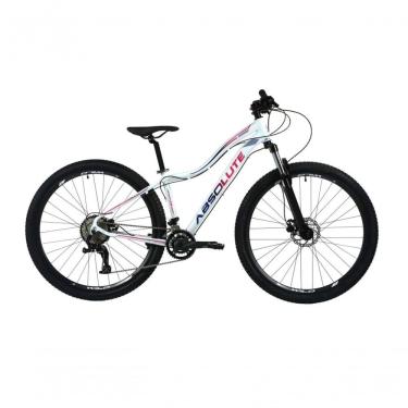 Imagem de Bicicleta Aro 29 Absolute Hera Alumínio 2x9 Freios Hidráulicos K7 Garfo Com Trava 18v Mtb branco Tam: 17