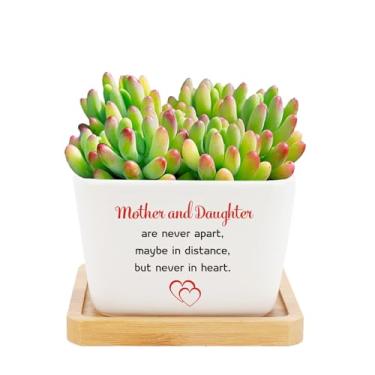 Imagem de Nsetriu Mamãe para mãe, vasos de plantas, presente de filhas, melhores presentes para mães, presentes de aniversário, mamãe, mãe, dia dos namorados, para mulheres, vasos de flores, plantador de mamãe