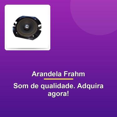 Imagem de Arandela Frahm 6" Coaxial 30w Rms 8r Redonda 30158