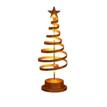 Imagem de Árvore de Natal com LED Decorativa – Iluminação Charmosa para Qualquer Ambiente (Espiral)