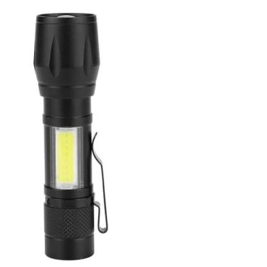 Imagem de Cryfokt Lanterna LED Flash Recarregável Leve para Acampamento Tocha USB de Emergência Ao Ar Livre